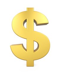 Dollar Sign Isolated